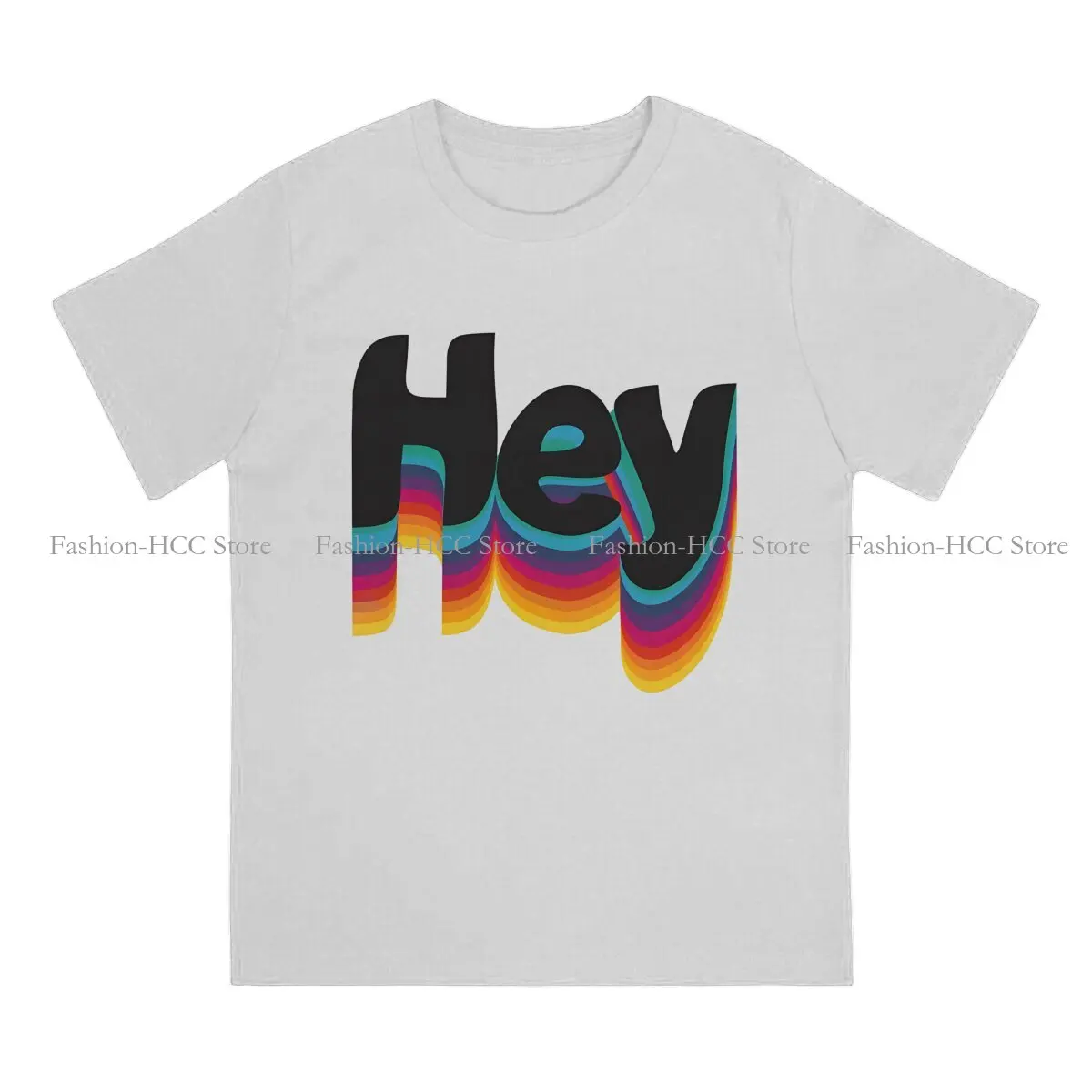 Hey Riddle Riddle Polyester TShirts Colorful Distinctive Homme T Shirt Funny Clothing