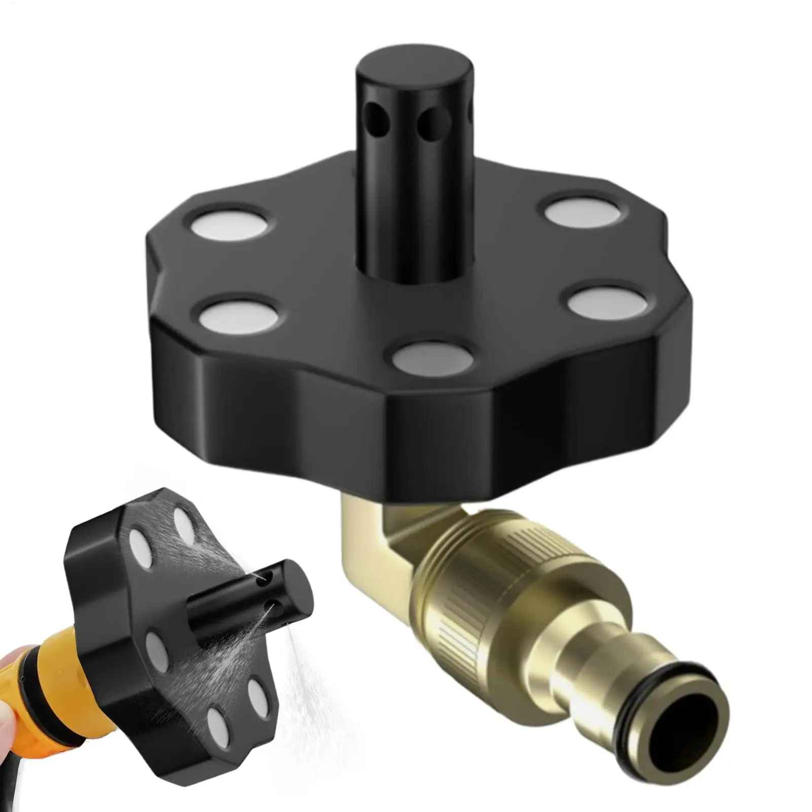 

O-Ring Chassis Cleaner Flusher Kit Anti-Rust Efficient High Pressure Tool With Ring Car Chassis Flusher High-pressure Flushing