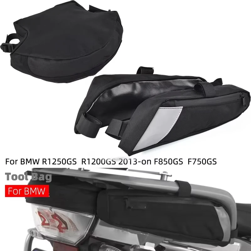Motorcycle Luggage Rack Bag Side Bags Tail Bag Tool Waterproof Bag Travel Bag For R1250GS R 1250 GS R1200GS R 1200 GS 2013-