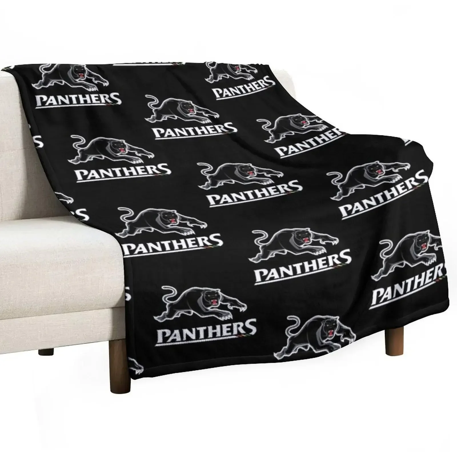 

Panthers-Penrith Throw Blanket funny gift wednesday Blankets