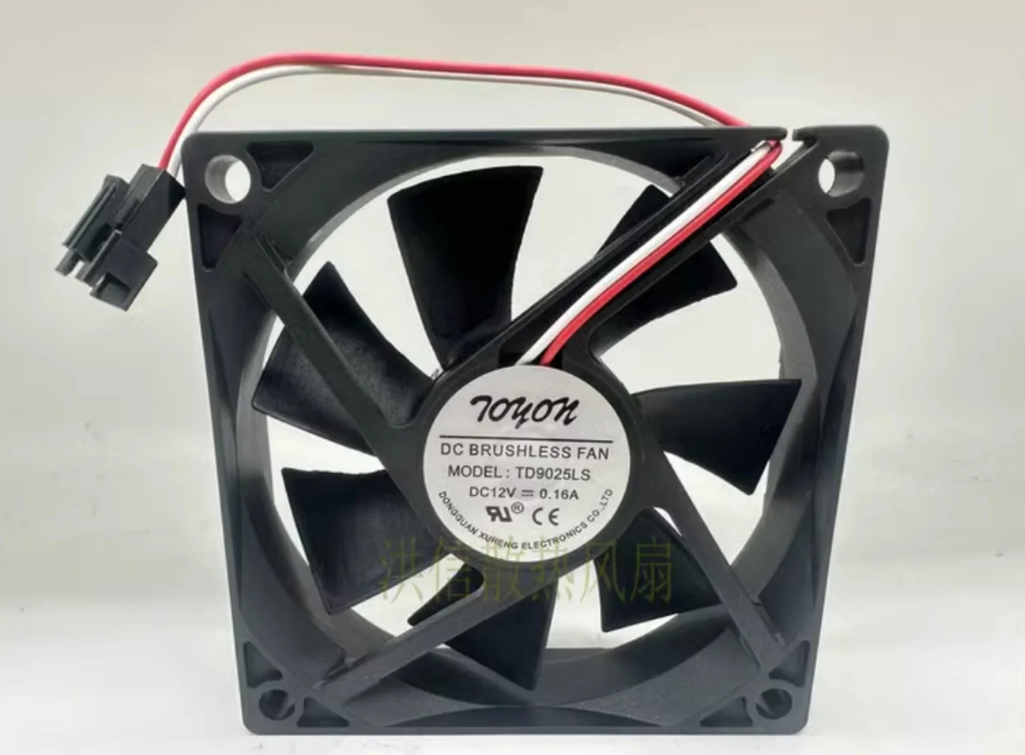 TONON 9025 TD9025LS DC12V 0.16A 9CM TWO-WIRE FAN