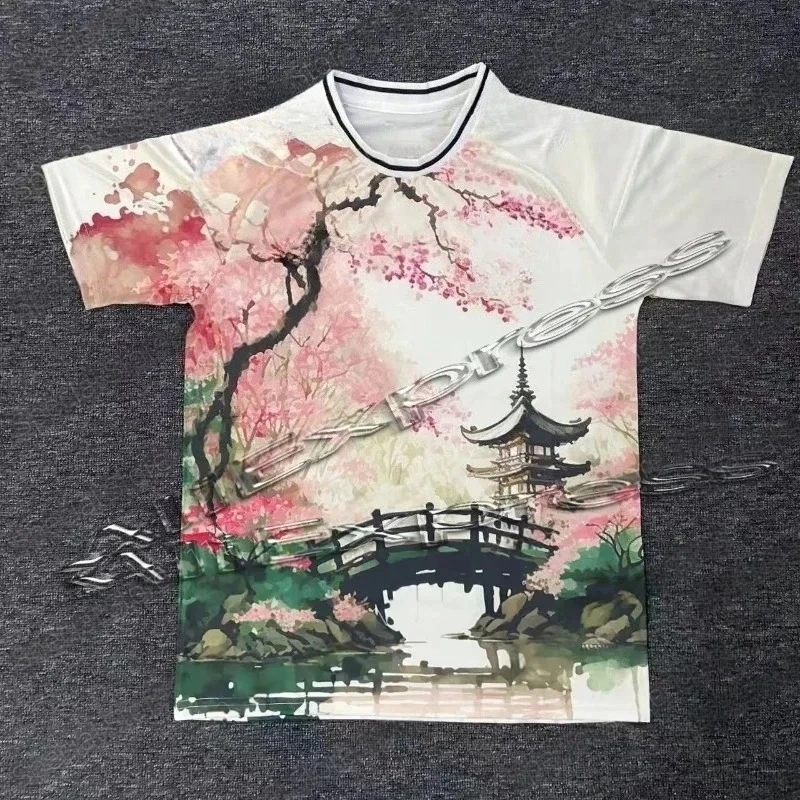 

2025 Japanese Anime-Style Football Suit Fan Player Edition Polyester T-shirt Breathable and quick-dryingperfect for casual moto