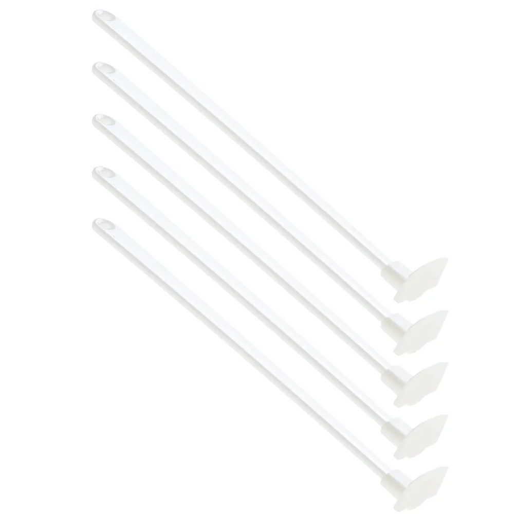 

5pcs Spatula Bottle Scraper Long Handle Jam Ketchup Bottom Scrapers PP Material Fits Containers Kitchen Bar Tools