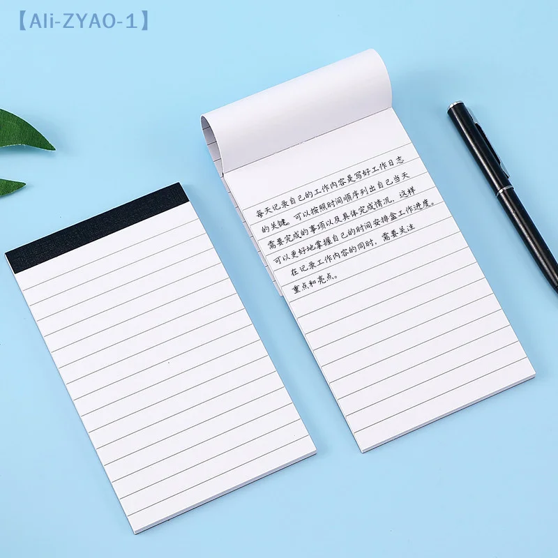 【ZYAO-1】5 قطع مفكرة صغيرة محمولة A7 مع قلب داخلي قابل للتمزيق 30 خطًا أفقيًا خطًا أفقيًا