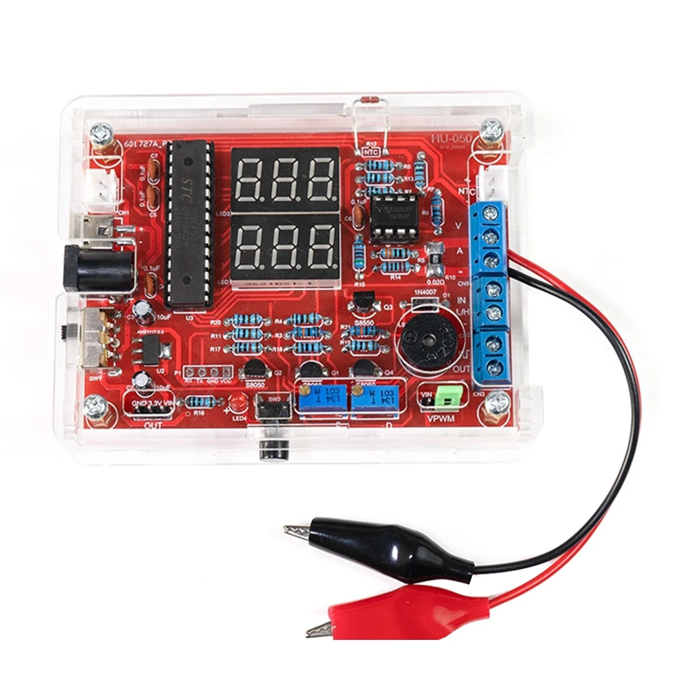 Генератор сигналов, многофункциональный инструмент для изготовления DIY, электронный комплект, обнаружение тока, температуры, упражнения для пайки, прочный