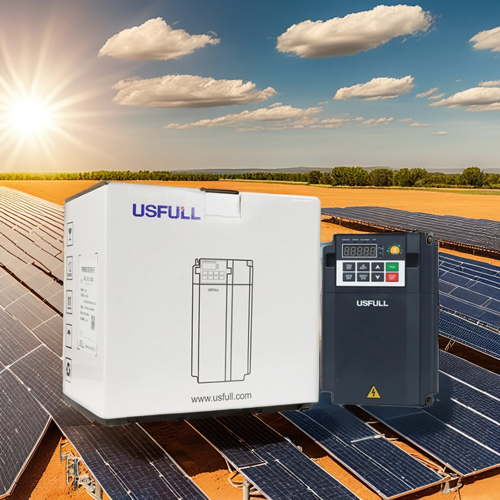 USFULL Solar Inverter Pump Inverter 0.75kw-315kw 0-600hz Real Mppt VFD Inverter