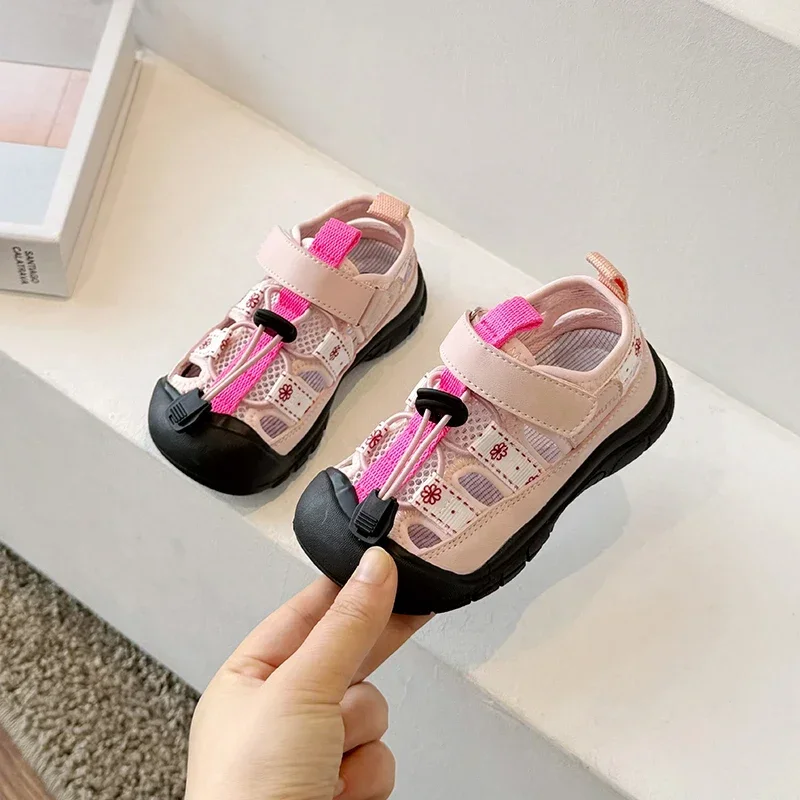 Summer Kids Barefoot Sneakers for Baby Girls Boys Sandals Children Casual Beach Shoes Soft Sole Non-slip Infant Toddler Shoes