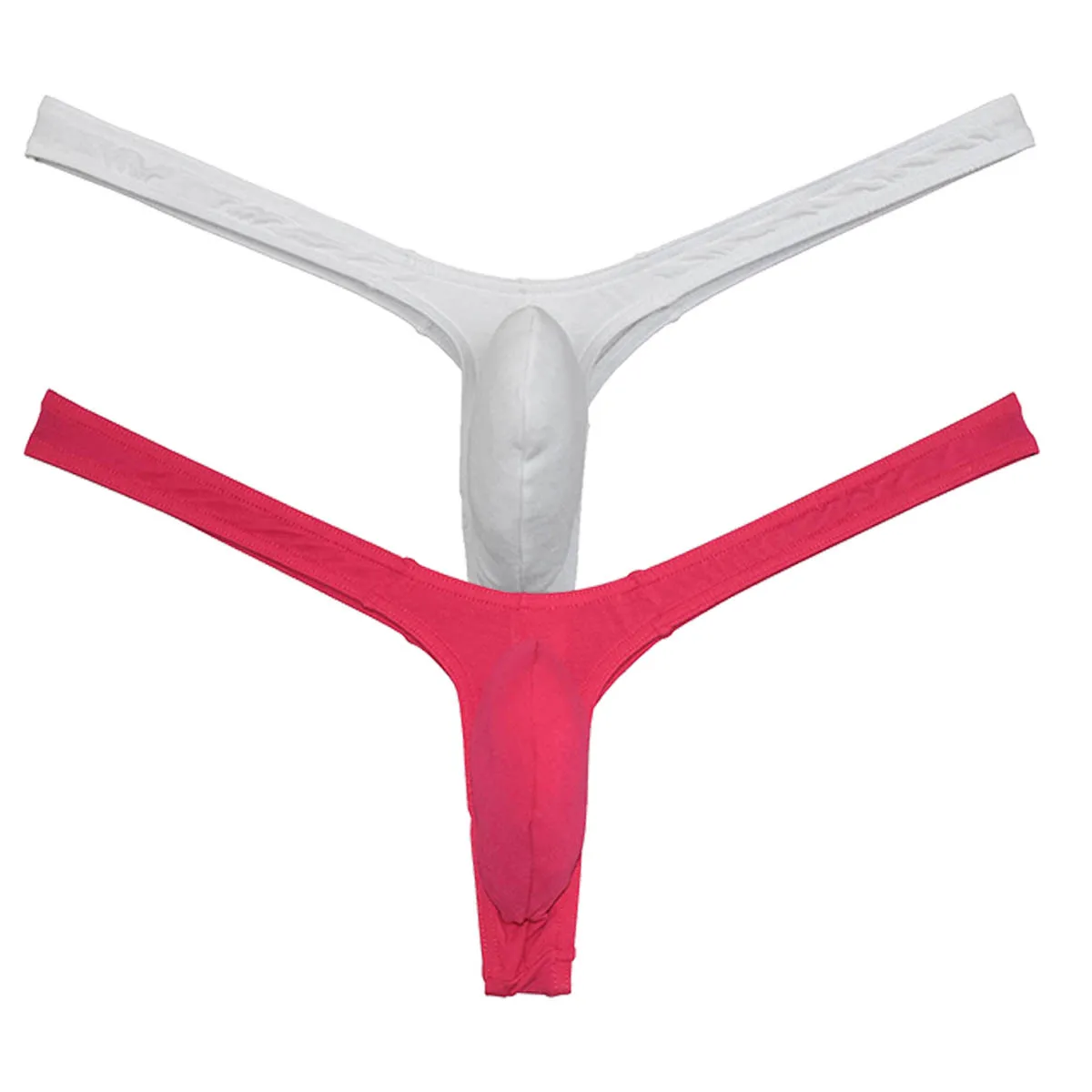 3PACK Men's Sexy Underwear Thong Contour Pouch Micro String Bikini Briefs Brathable Underpants Low Rise Tangas Jockstrap Sissy D