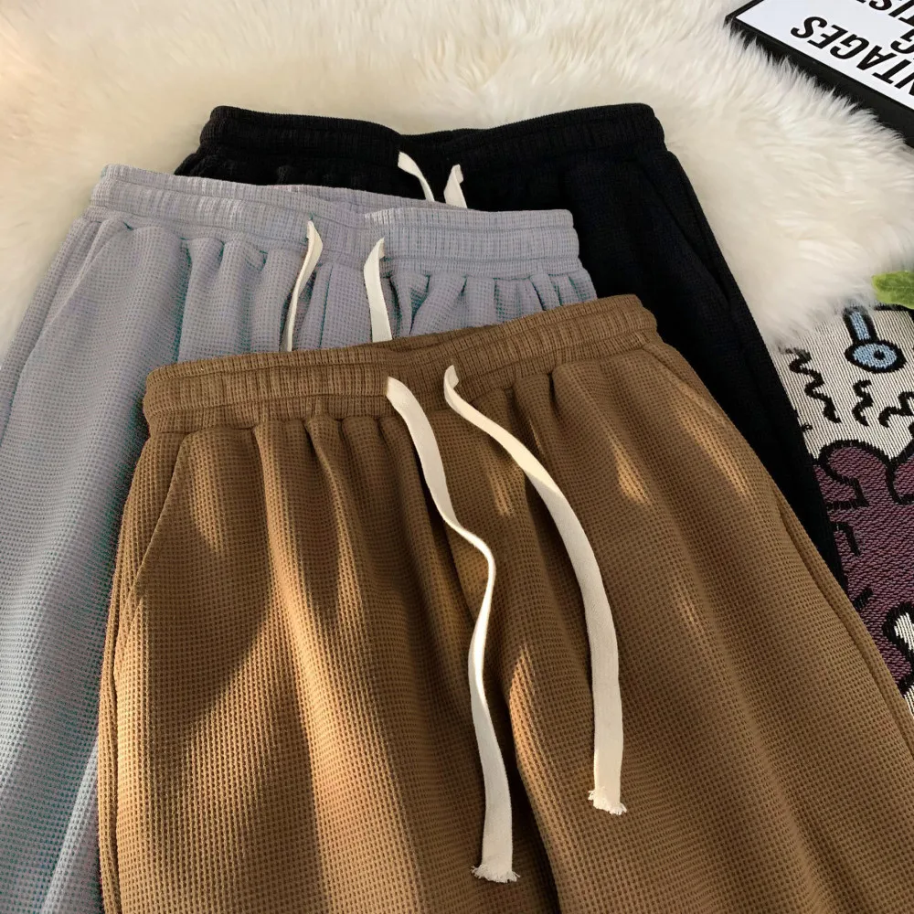 Mens Summer Casual Shorts Straight Leg Solid Color Breathable Workwear Daily Wear Lightweight Loose Beach Fitness Sport Trunks