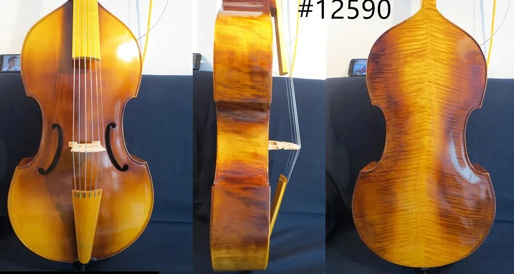 

Baroque Style SONG profession maestro 6 string 25 "1/2 viola da gamba #12590