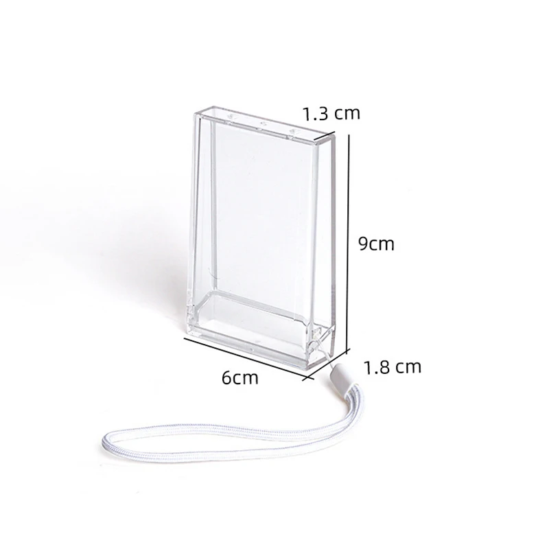 3-inch Film Clear Photo Storage Box Instant Camera Photo Case For Fujifilm Instax Mini 12/11/9/8/7 With Strap