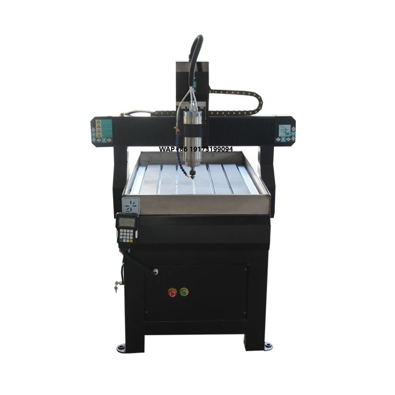 3 Axis 6090 CNC Router Milling and Metal Engraving Machine With Rotary Axis