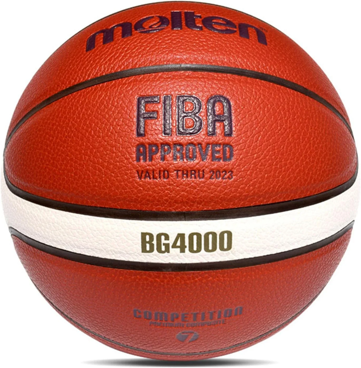 Moten Basketball BG4000 Standard Basketball PU Material for Regular Competition Basketball Wear-Resistant Size 7