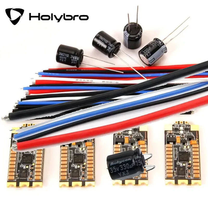 

Holybro Tekko32 F4 45A Brushless ESC BLHeli_32 Bit 2-6s Dshot1200 Compatible BetaflightF3/F4 Flight Controller for RC FPV Drone