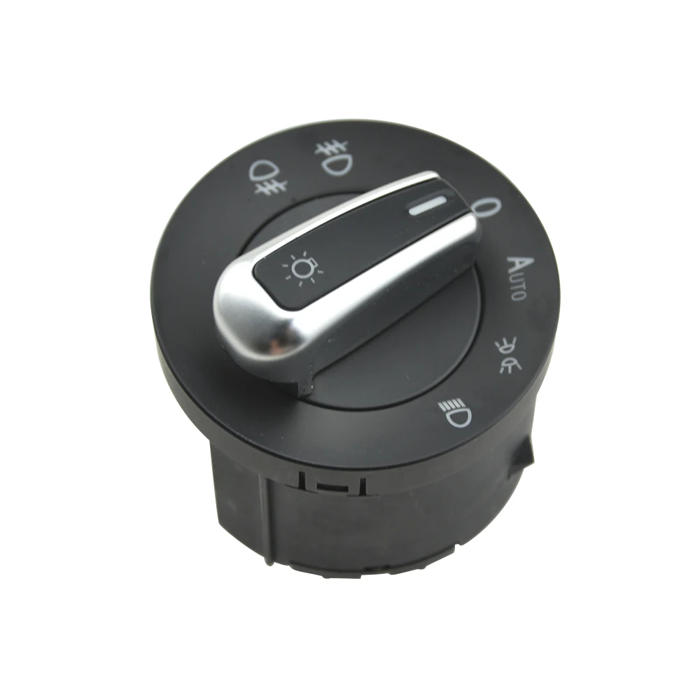 Interruptor de lámpara antiniebla de faro cromado apto para Volkswagen Scirocco 2009-2013 para Volkswagen Sharan 7N