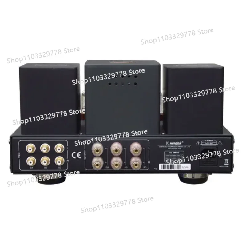 MT-3 12AX7+6SN7G+EL34 HiFi Fever Tube Integrated Amplifier, 18W Triode, 40W Pentode , Frequency Response: 10Hz~70KHz