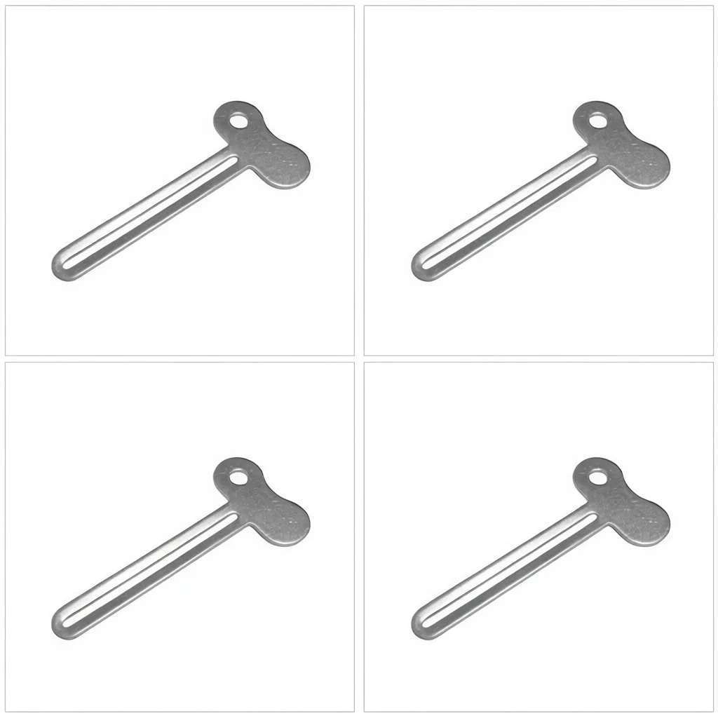 1 stücke Edelstahl Zahnpasta Squeezer Gesichtsreiniger Zahnpasta Spender Squeezer Rohr Werkzeuge Metall Bad Zubehör