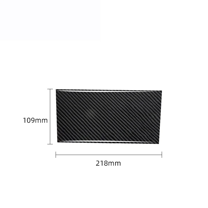 For Mazda 3 Axela 2020 2021 2022 2023 2024 Car Interior Solf Carbon Fiber / PVC Cigarette Lighter Panel Sticker Trim
