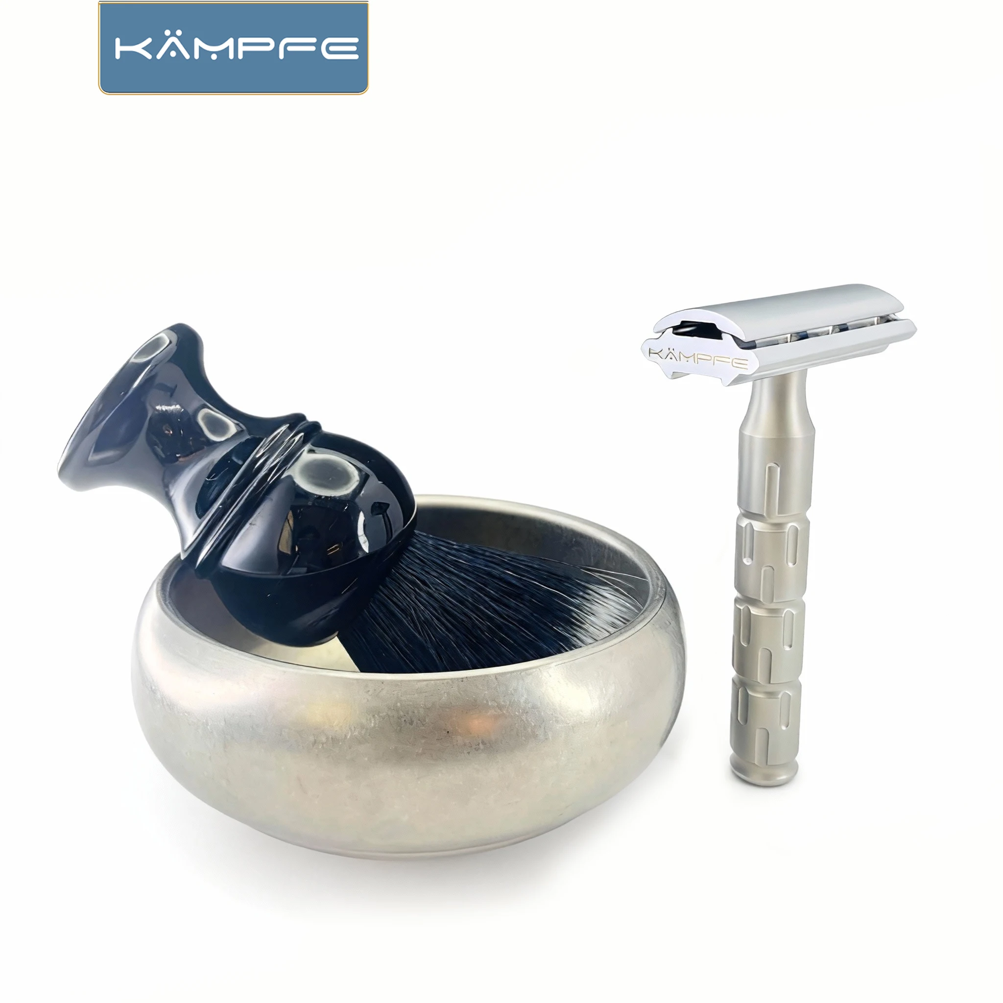 KAMPFE Bol de rasage en acier - Men'S Grooming Barbershop avis et prix
