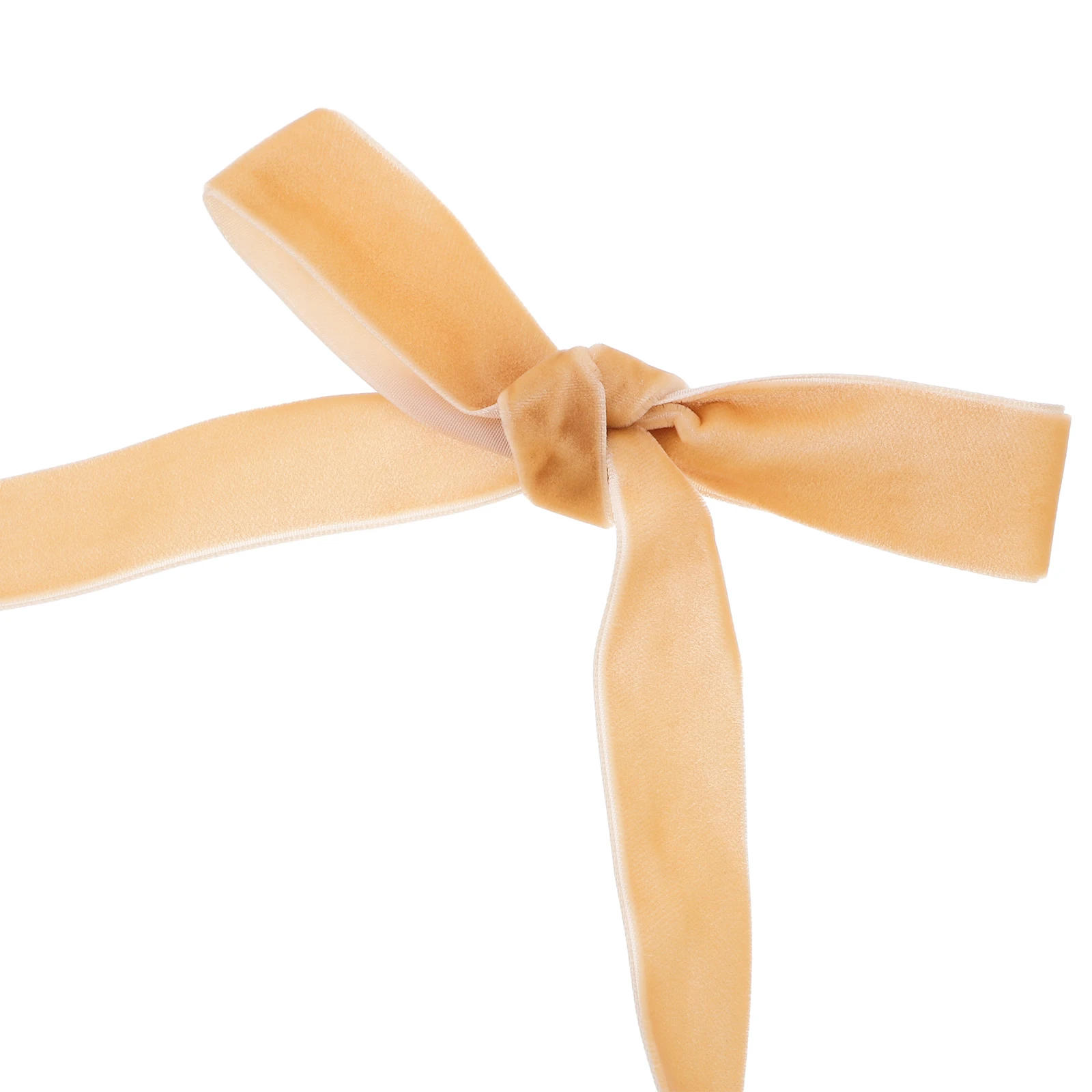 

25MM Single Sided Velvet Ribbon Gift Wrapping DIY Decorative Ribbons Tabletop Decor Elegant Style Ribbon Accessories