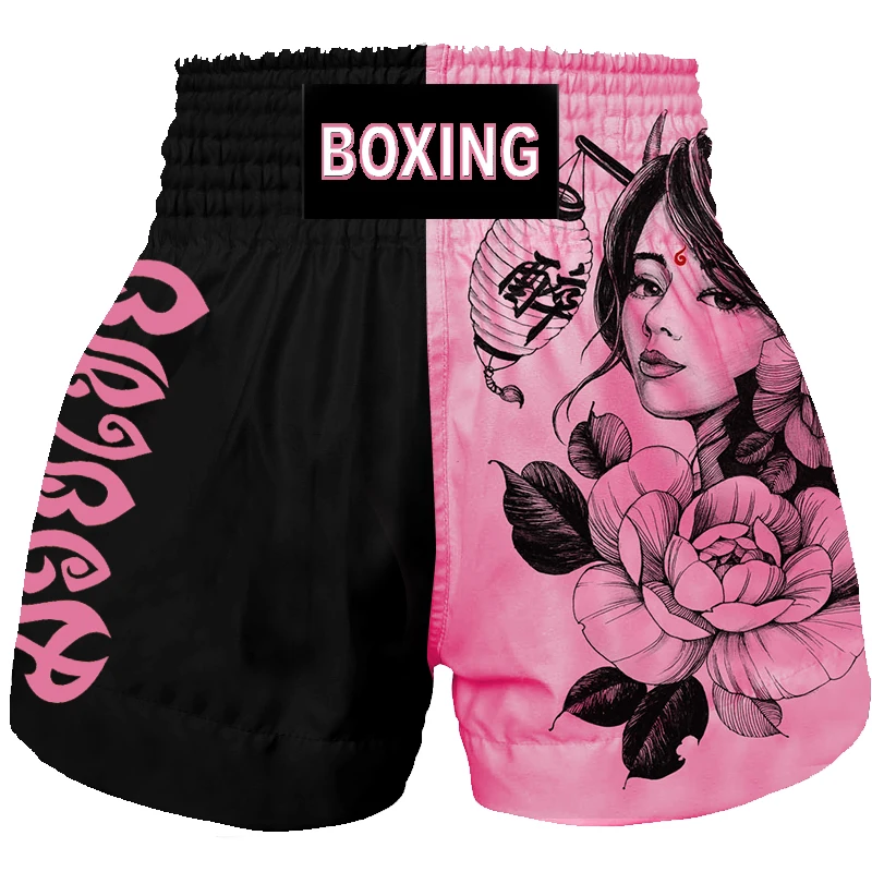 Boxing Muay Thai Shorts MMA Martial Arts Kickboxing Fight Sport Clothing Brazilian Jiu-Jitsu