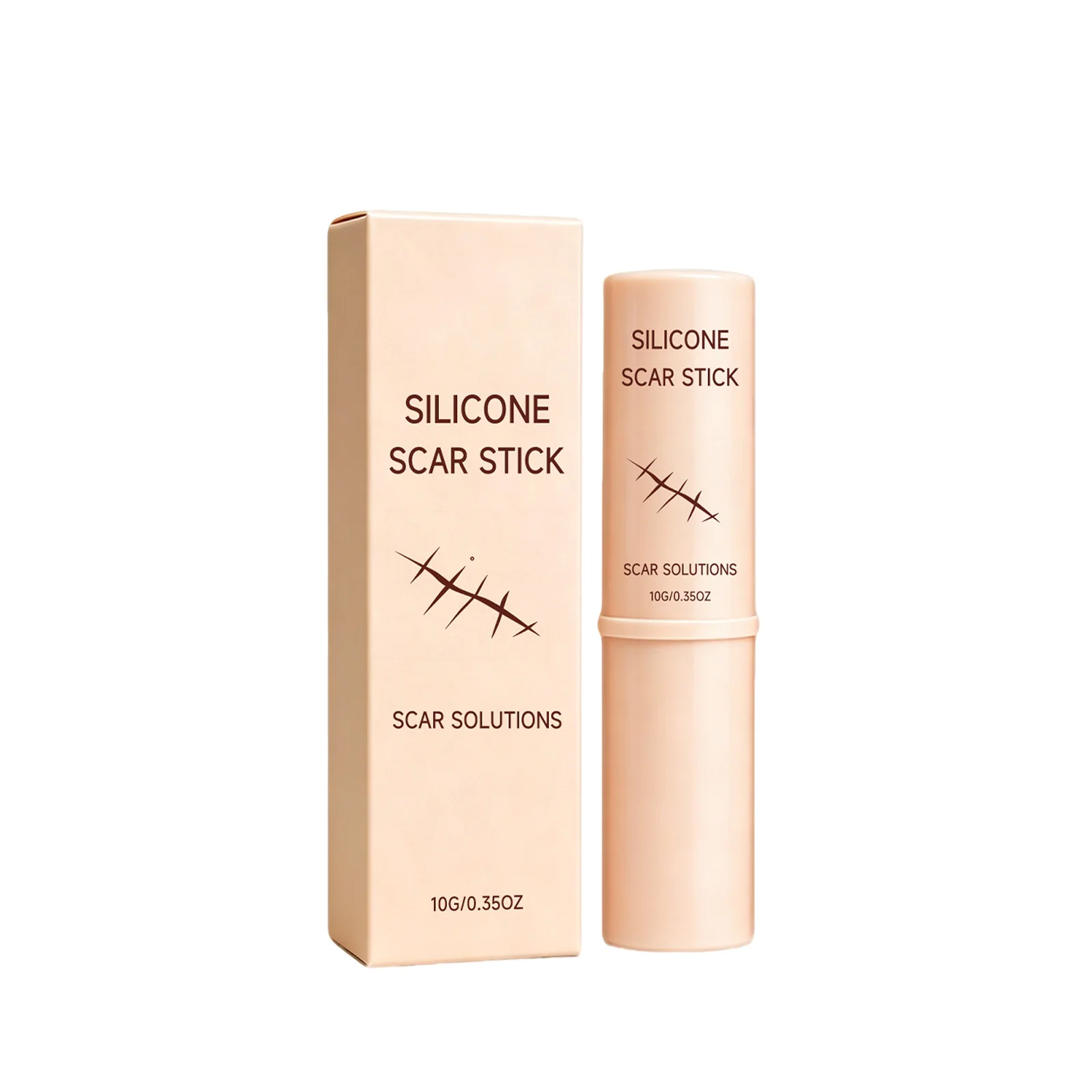 Silicone Scar Stick Scar Treatment Lighten Scars Reduce Redness Deeply Hydrate Skin Solid Scar Care Stick For Skin Repair Care