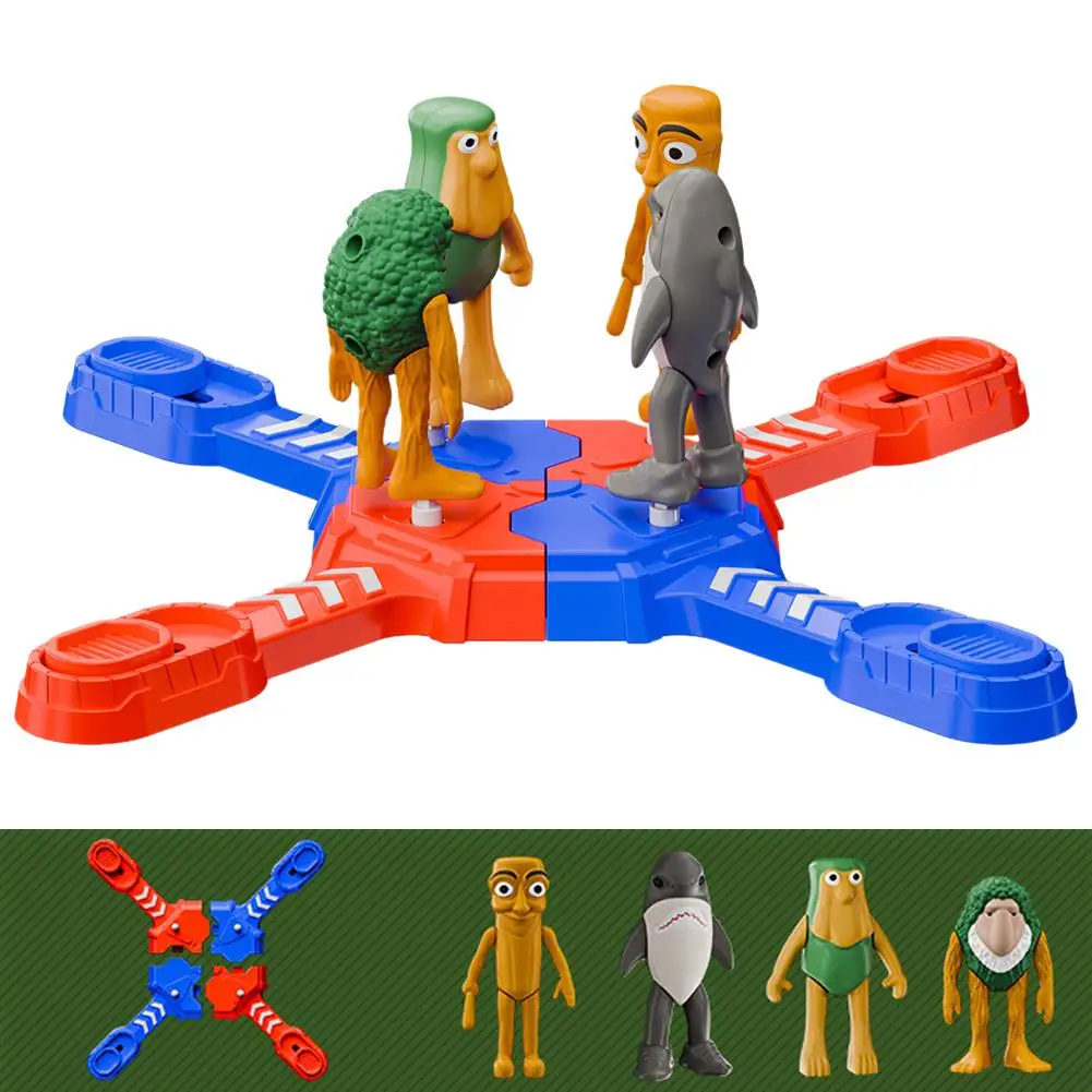 Tralalero Tralala ‌   ألعاب حفلات التفاعل بين الوالدين والطفل الإيطالية ألعاب قتال تونغ تونغ صحور 1V1 & 2V2 ألعاب أطفال