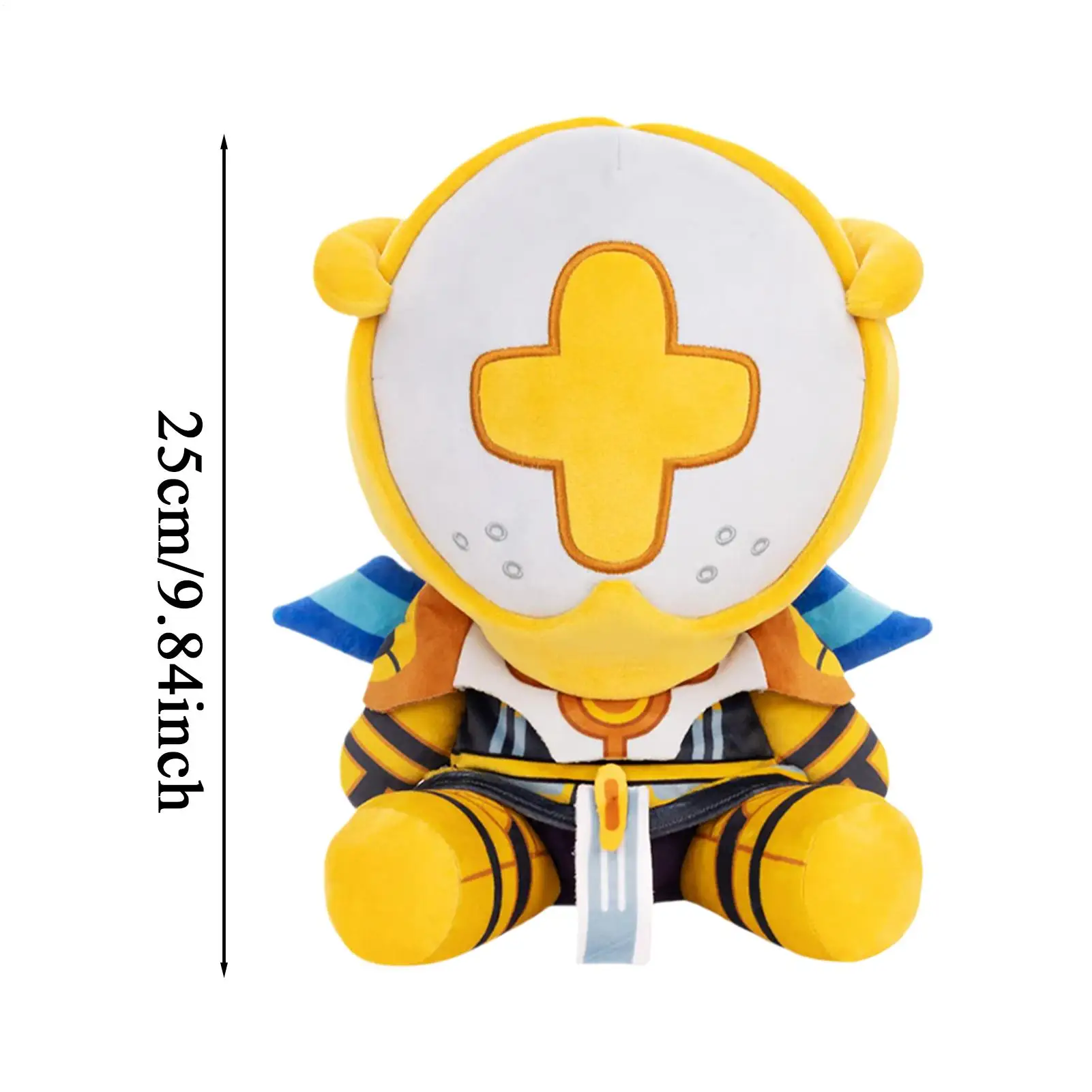 Pluche spelkarakter Robotpop Knuffelige robotfiguur Pluche pop Speelgoed Knuffelbaar sierkussen Speelkameraadjes voor kinderen Slaapgezel