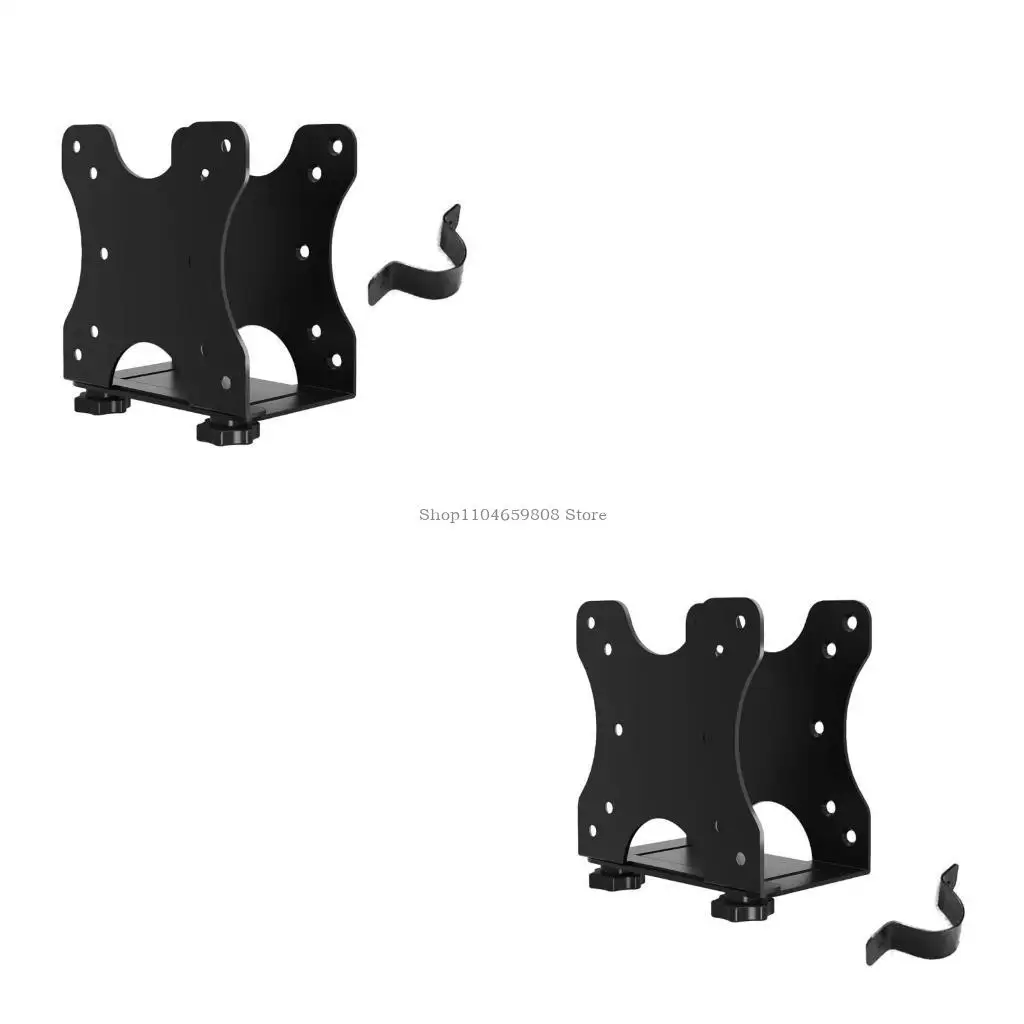 

Регулируемое крепление для тонкого клиента для подставки под кронштейн монитора VESA под настольным кронштейном