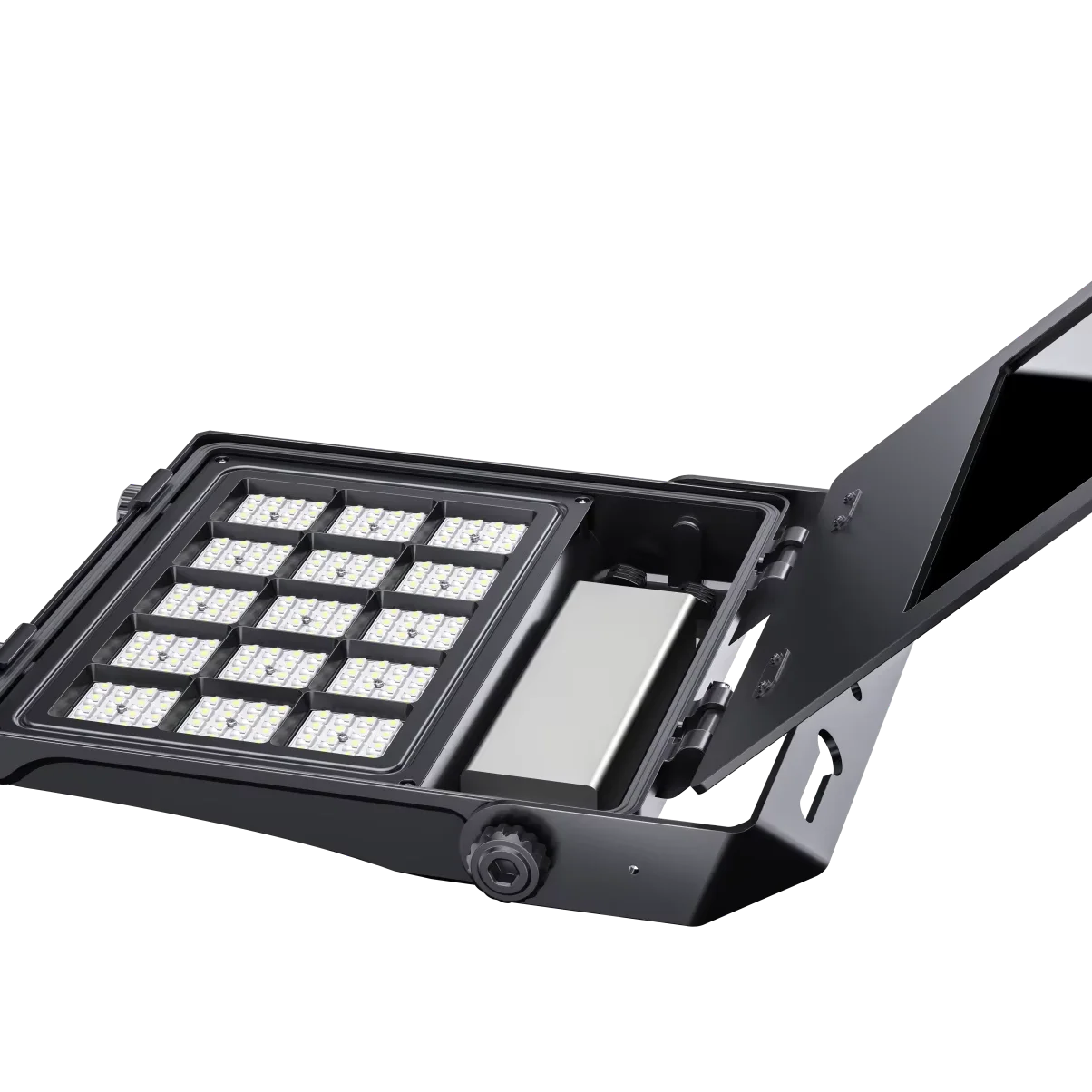 Low Glare Floodlight 150W IK10 Protection | 160LM/W | Multiple Optical Angles for Stadiums