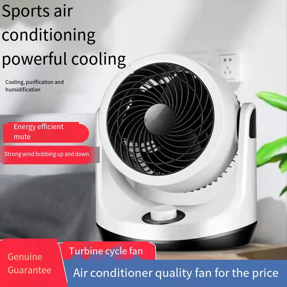 

Desk Air Circulator fan, Quiet Table Air Cycle Fan for Home Office, Powerful Airflow, Rechargeable Adjustable 3 Speed Wind