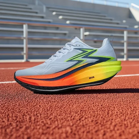 361 Degrees Flame 4.0 MIX Men Running Shoes Carbon Plate Racing Marathon Stable Rebound Wear-resistant Male Sneakers 672512204