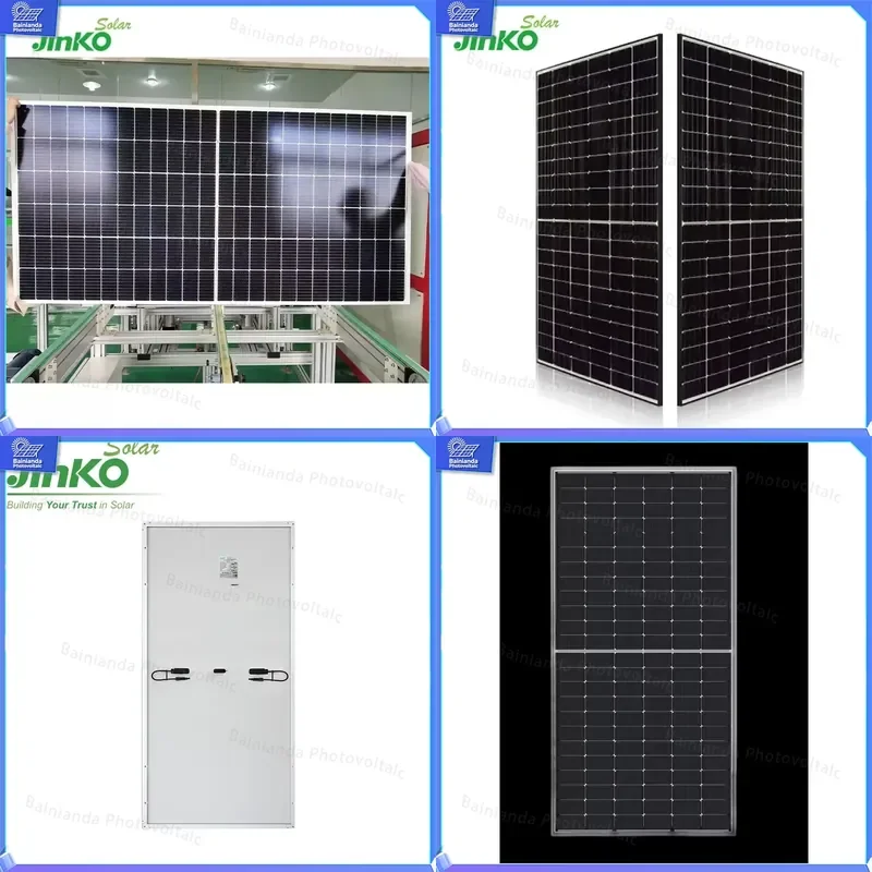Jinkehu Neo N-Type Solar Panel 580W 585W 590W 595W 600W 605W 610W Monocrystalline PV Module High Efficiency Solar Power