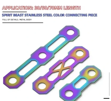 

Motorcycle Accessories Connecting Piece Car Shell Repair Stainless Steel Color Screws Motocross Shell Decoration