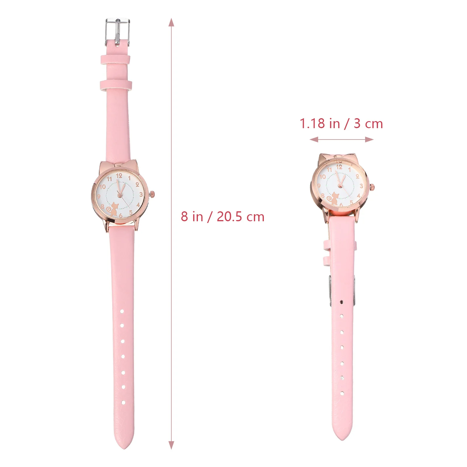 مشاهدة الساعات عارضة ساعة المعصم حزام الوردي حركة الكوارتز عارضة ملابس المعصم الزخرفية