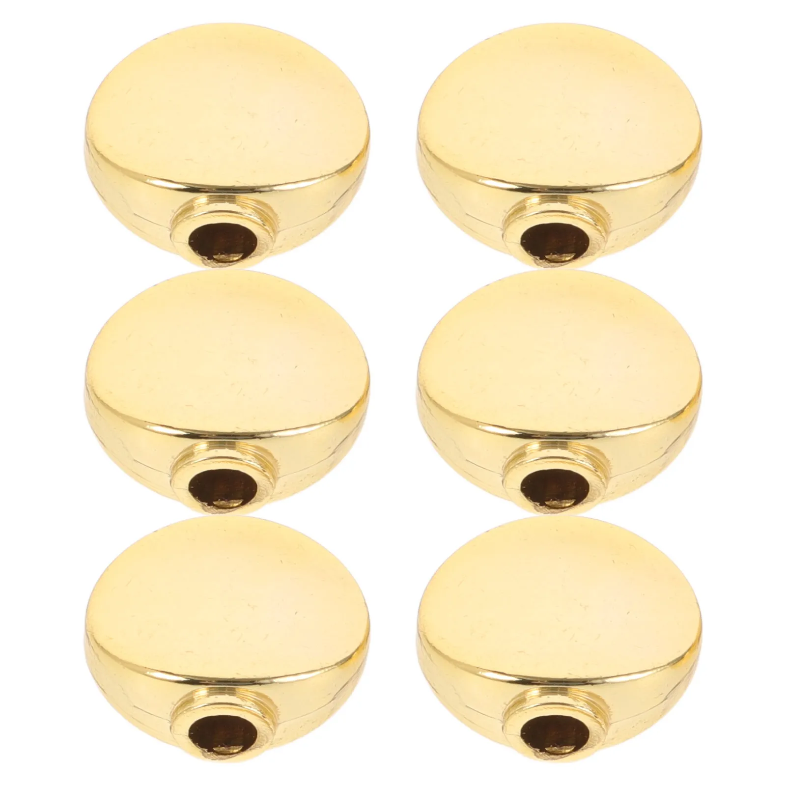 

6 Pcs Tuner Handle Acoustic Guitar Parts Accessories Machine Heads Zinc Alloy Locking Tuners