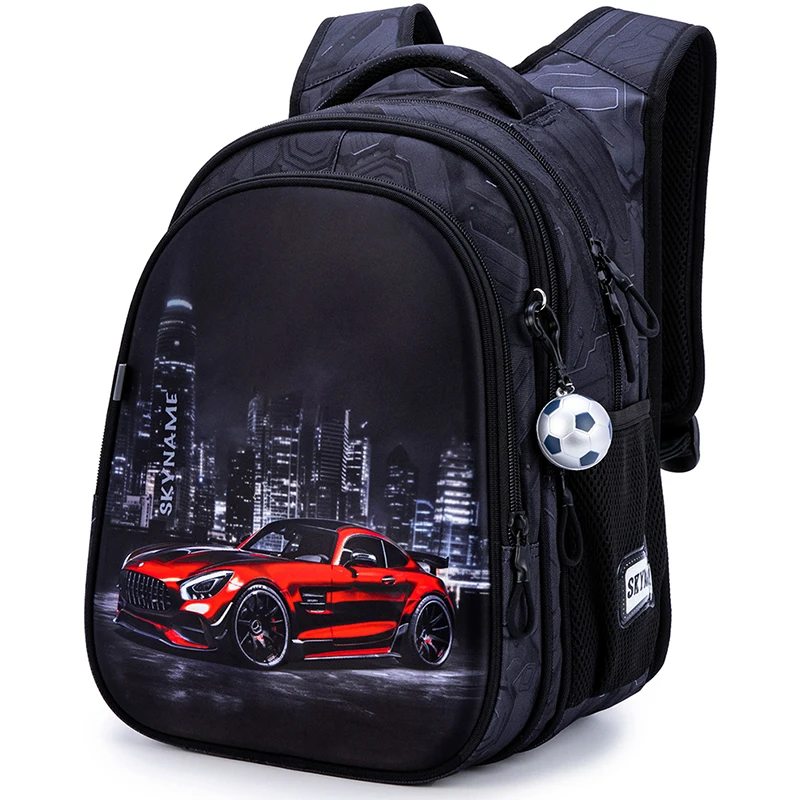 Children Orthopedic Backpacks For Boys Cartoon School Bags Primary School Student Grade 1 Kids Satchels Waterproof Knapsack