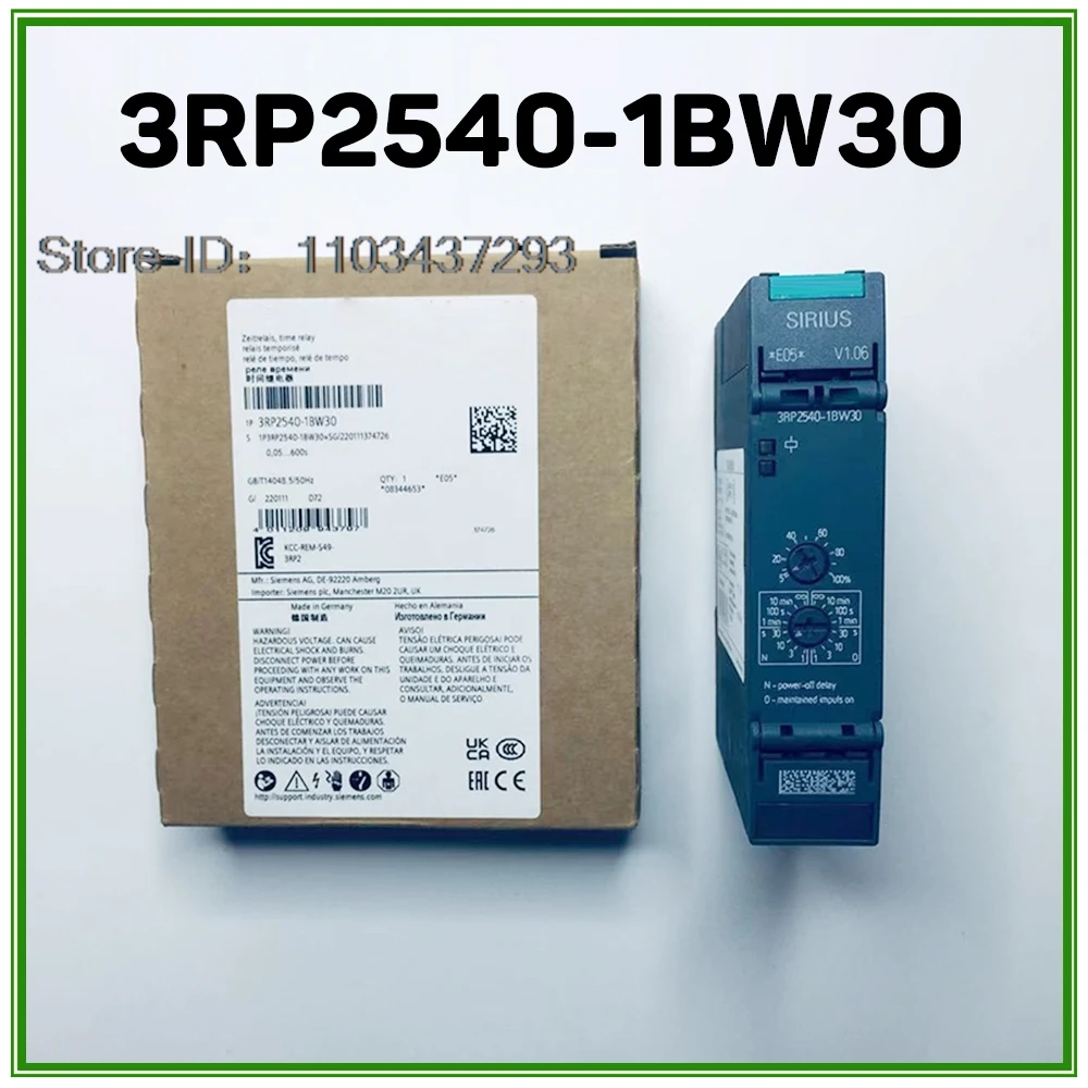 For Siemens Delayed Disconnection Without Control Signal Time Range 12-240V AC/DC 3RP2540-1BW30