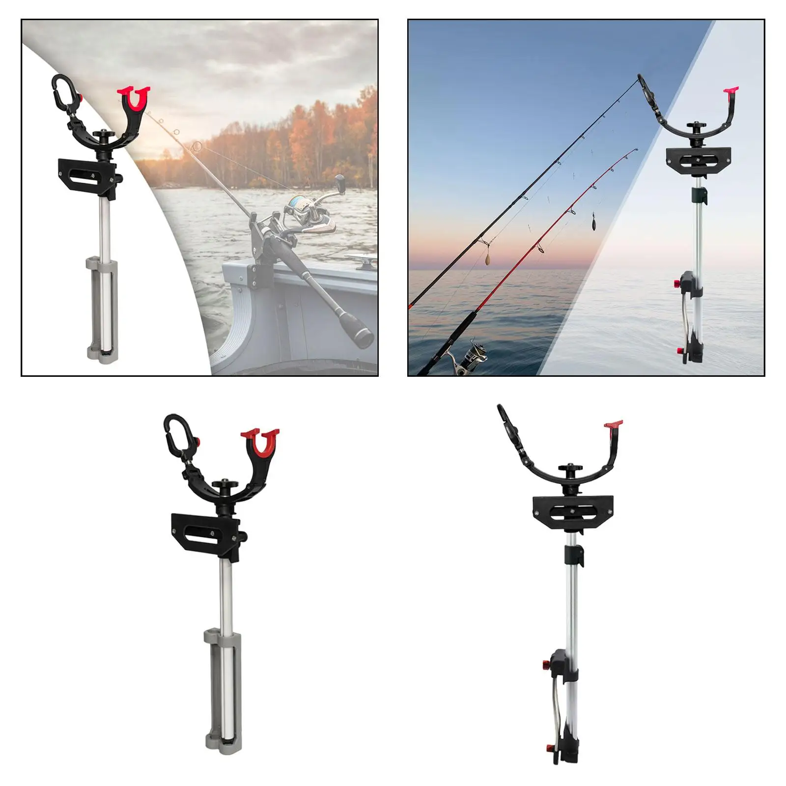 Fishing Rod Holder Multipurpose Fishing Box Accessories for Ship Kayak Yacht