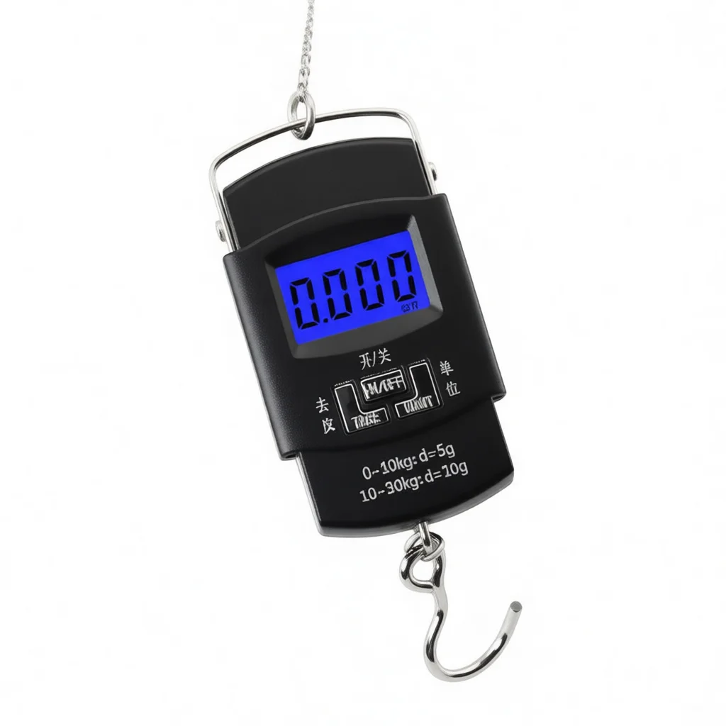 50kg Digital Luggage Scale Portable Electronic Hanging Weight Balance High Precision Kitchen Postal Travel Measuring Tool