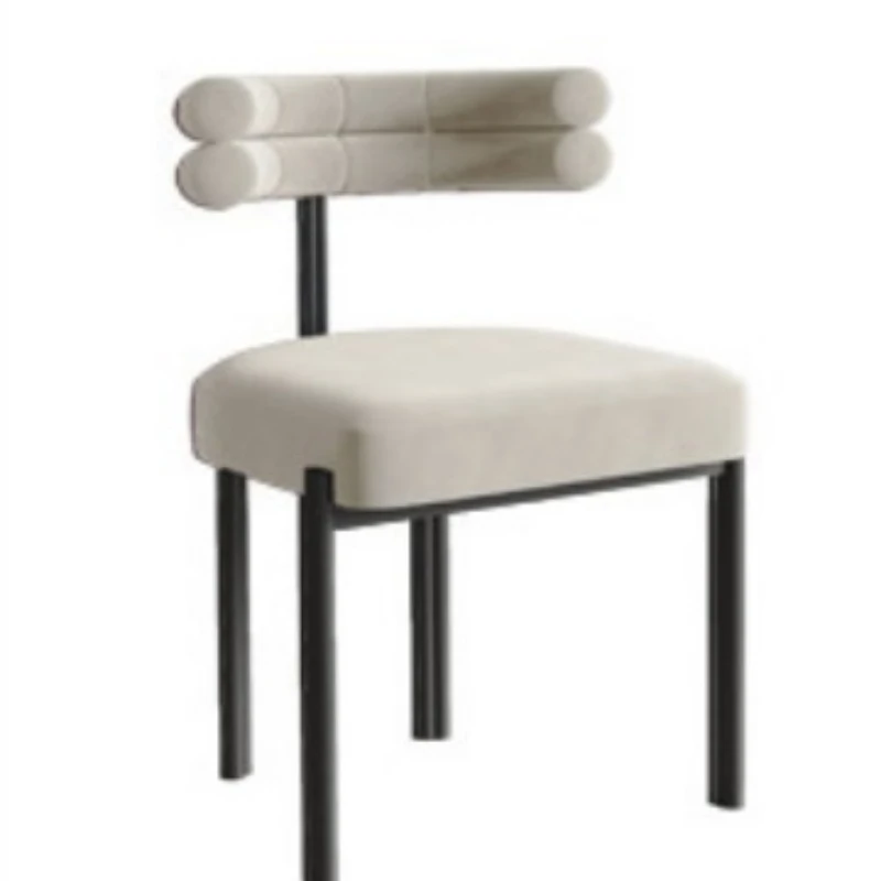 

Italian minimalist and creative half-arc back chair household dressing chair
