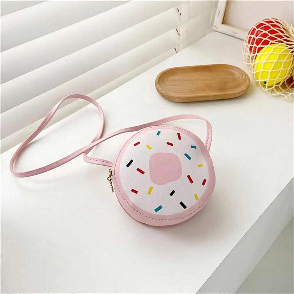 Kids Cute Cartoon Shoulder Bag Girls Crossbody Bag Messenger Bag PU Leather Small Handbag Bags Coin Purse