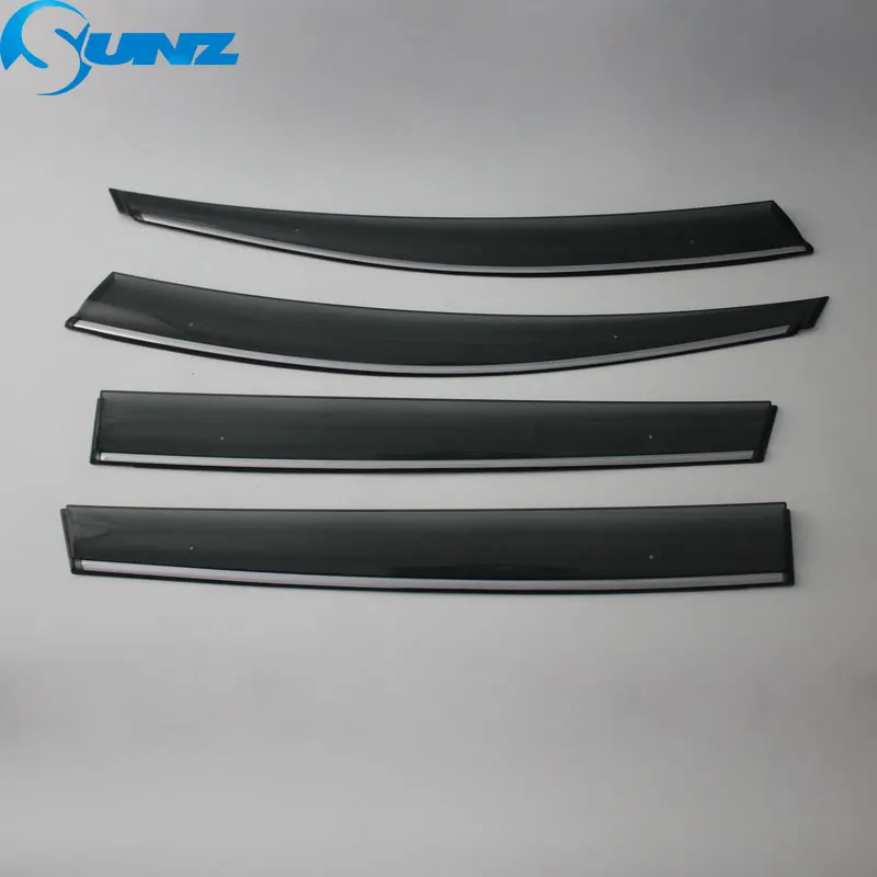 Weathershilds For VW Touareg III 2019 2020 2021 2022 Car Side Window Visor Guard Vent Awnings Shelters Rain Guard Door Ventvisor