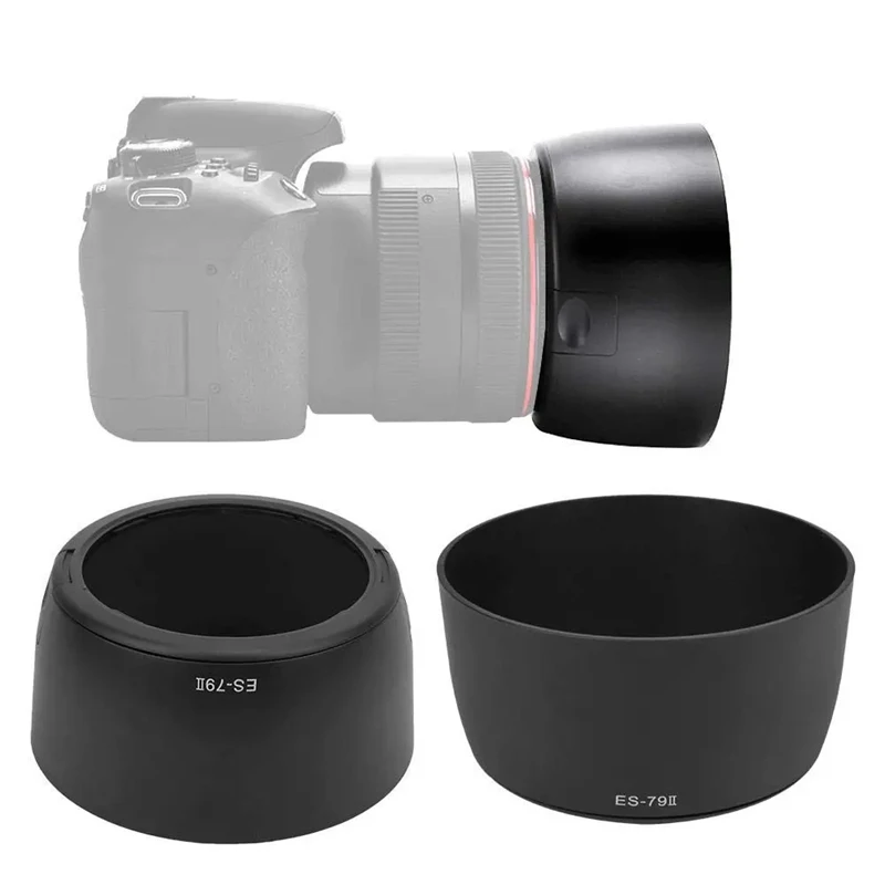 ES-79II Lens Hood For Canon EF 85Mm F/1.2L, 80-200Mm F/2.8L Lenses