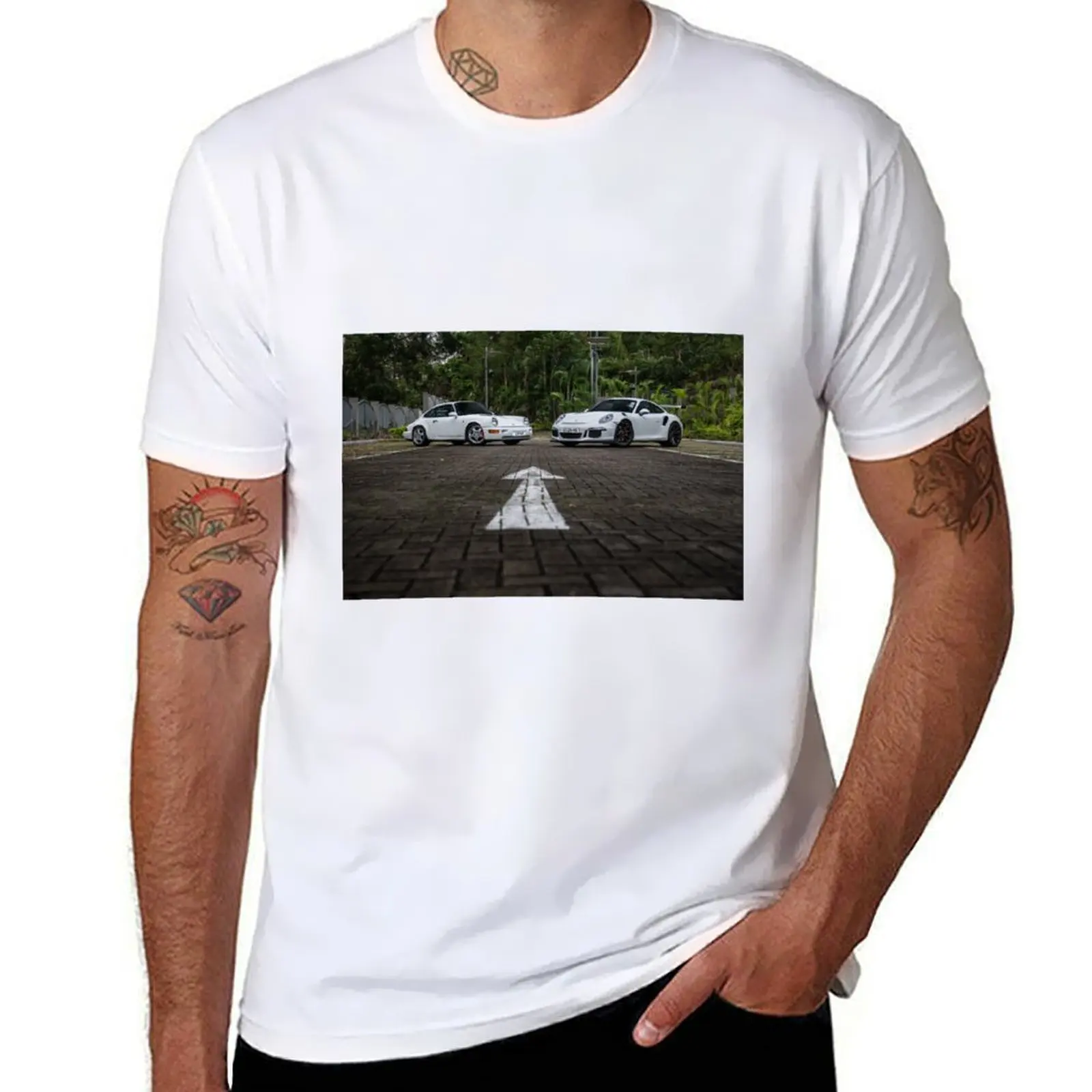 

964 Carrera RS & 991 GT3RS T-Shirt gifts for boyfriend anime figures sweat mens t shirts pack