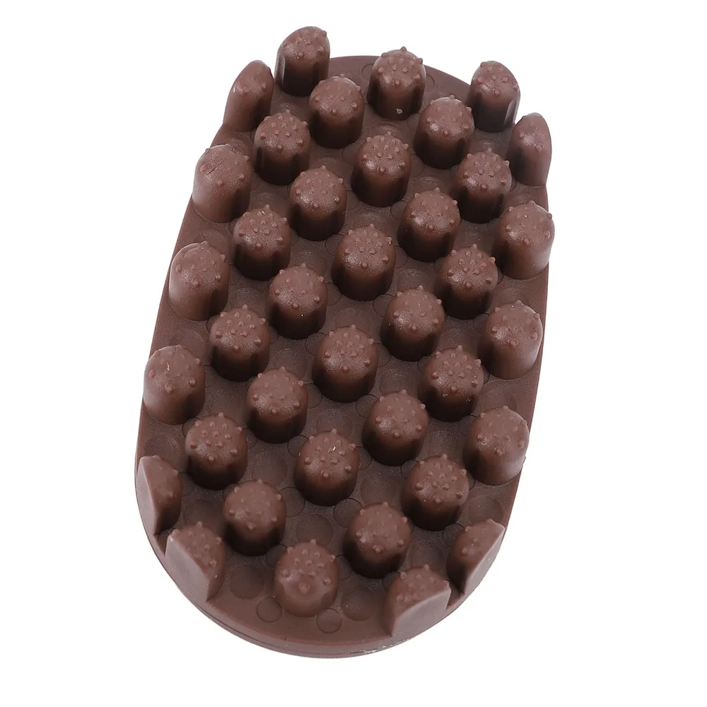 Washable Curling Hair Brush Portable Design Rubber Bristle Twist Curl Comb Detangling Function Compact Hair Styling Tool