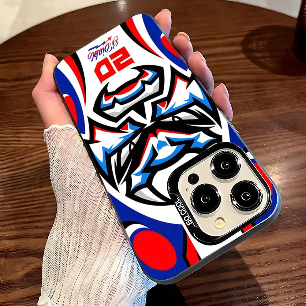 F-Fabio Q-QuartararoS 20 Phone Case For IPhone 17 Pro Max 16 Pro Max 15 14 13 11 12 Mini Xs X Xr 7 8 Plus Se Color Silver Cover