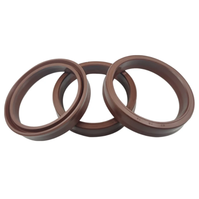 UN / U / Y Typ Ring, Fluorkautschuk FKM Hydraulik-Öldichtung Zylinderkolben-Dichtungsring Dichtung. Innendurchmesser 8mm - 28mm – Detail 2