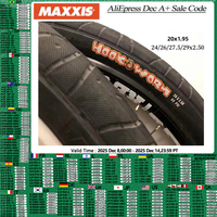 1pcs MAXXIS HOOKWORM Original Rrban Assault Tire For Cargo Bikes Pedicabs FLAT/PARK/STREET/VERT Bicycle Tyre BMX Bike Tires