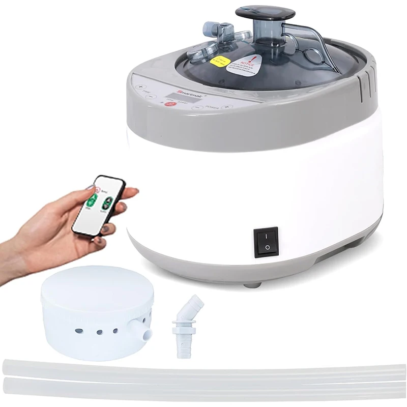 110V/220V 1600W Larger Capacity 4L Steamer Pot Steam Generator For Sauna Room AU US UK EU Plug With Medicine Box